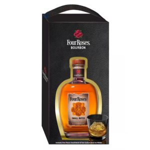 four roses small batch- gift set with Ice molds