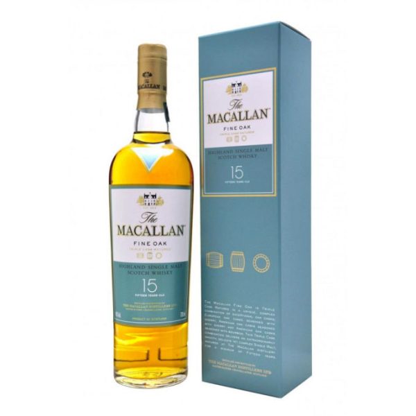 15 Year Old Fine Oak Single Malt Scotch Whisky 750ml