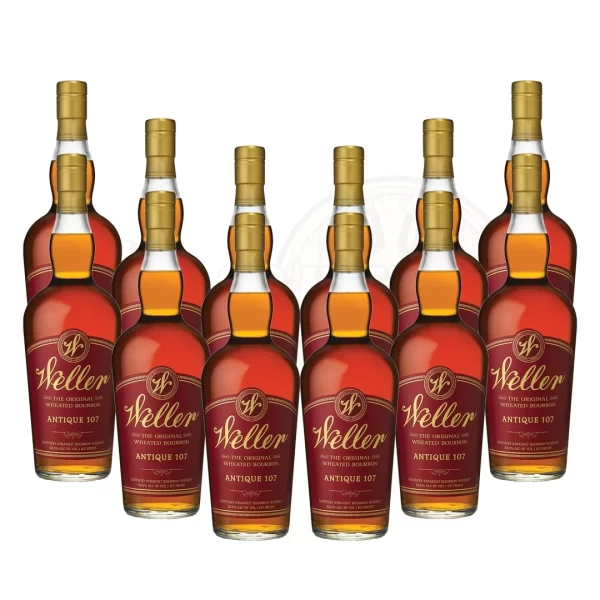 W.L. Weller Antique 107 - 12 Pack. W.L. Weller Antique is a premium, award-winning spirit renowned for its smooth, rich taste and historical heritage